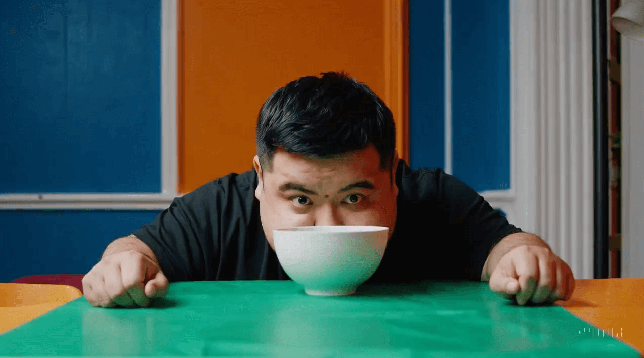 Picture of man fasting